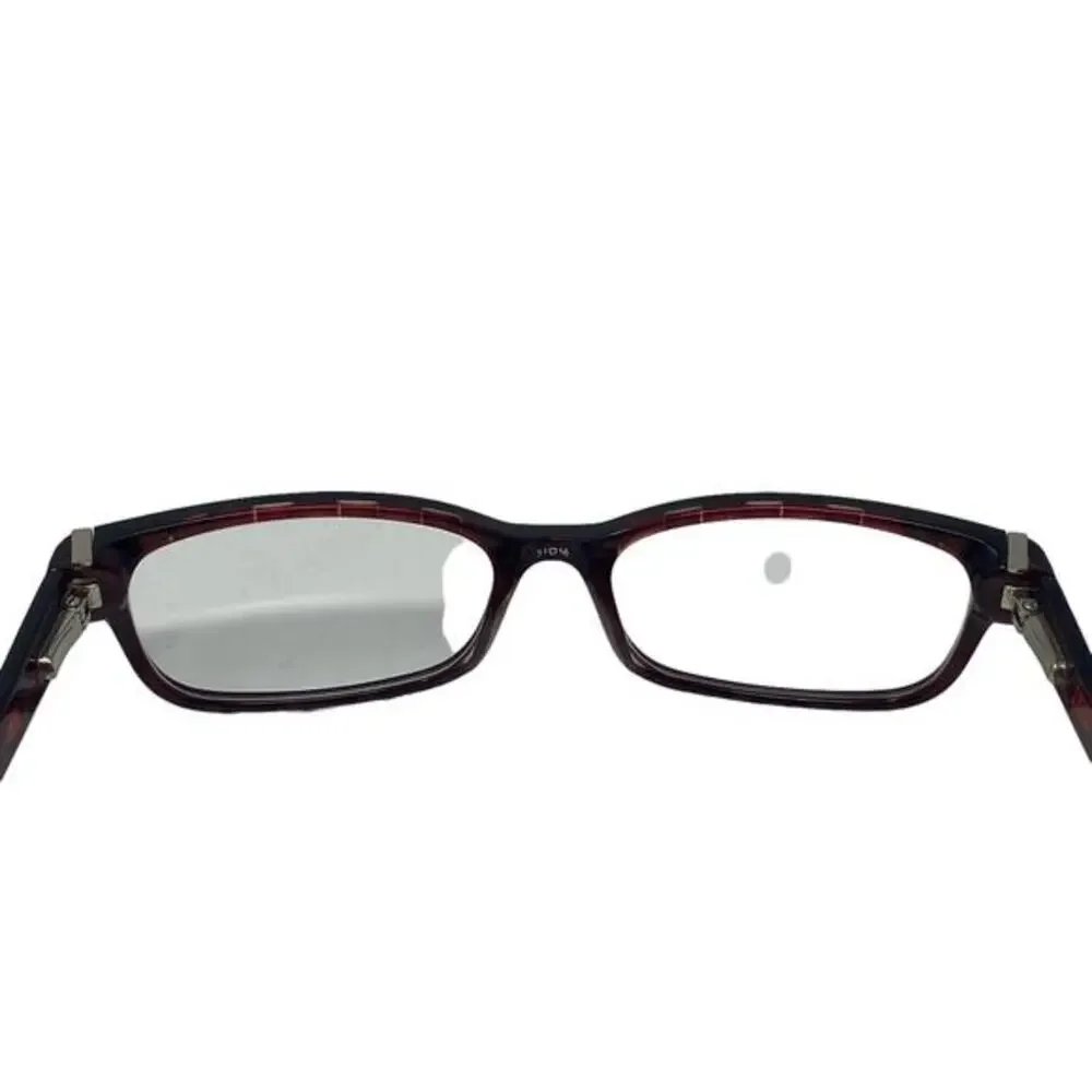 BULOVA‎ Woman's Brown Eyeglasses Frames With Gray Case 51 16 140 Needs Lens